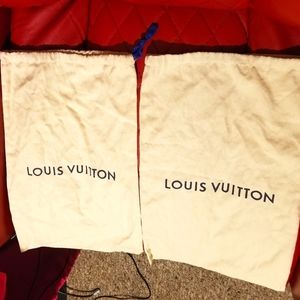 Authentic Louis Vuitton dust bags - Beige